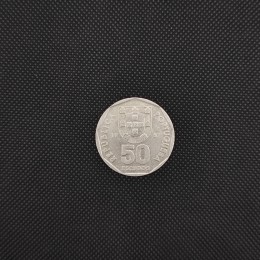 Portugal 50 Escudo coin 1987