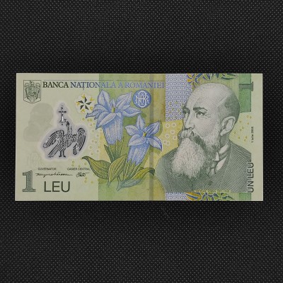 Romania 1 Leu Banknote 2005, 1, Banknotes of Romania