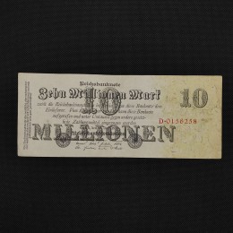 10 Million Marks Weimar Republic 1923