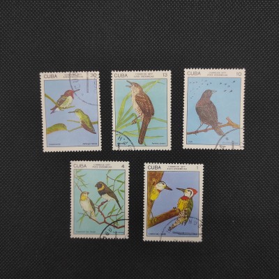 Postal Stamps, Cuba, Birds of the Caribbean, 1977, 3.45, Postal Stamps of Cuba