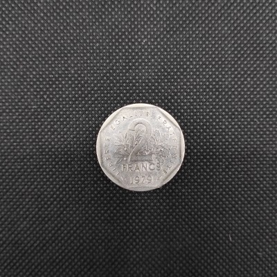 France 2 francs, 1979, 0, French Coins