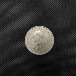 Germany 2 marks, 1976, Konrad Adenauer, 20 years of the Federal Republic